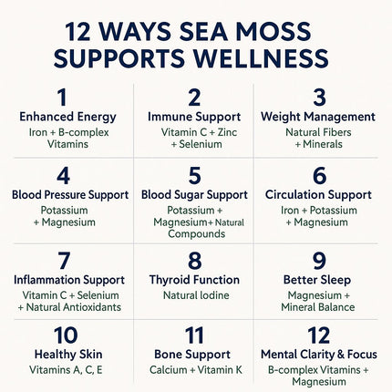 Elderberry Fusion Sea Moss Gel   16oz