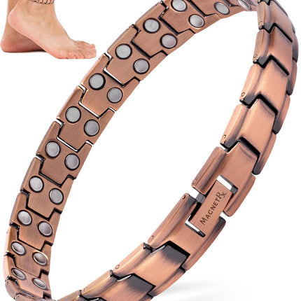 Ultra Strength Copper Magnetic Therapy Anklet
