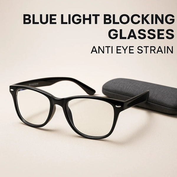 Blue Light Blocking Glasses - Anti Eye Strain - All Screens - Free Fast Shipping
