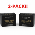 Cymbiotika Shilajit Live Resin (2-Pack) Black Gold 0.53 oz (15g)